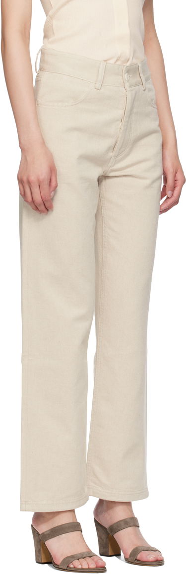 Džínsy Baserange Baserange Tajo Wide-Leg Jeans Béžová | TRTA-DE-SU25, 1