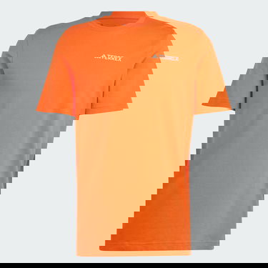 Tričko adidas Performance Terrex Graphic MTN 2.0 Tee Oranžová | IL5067, 4