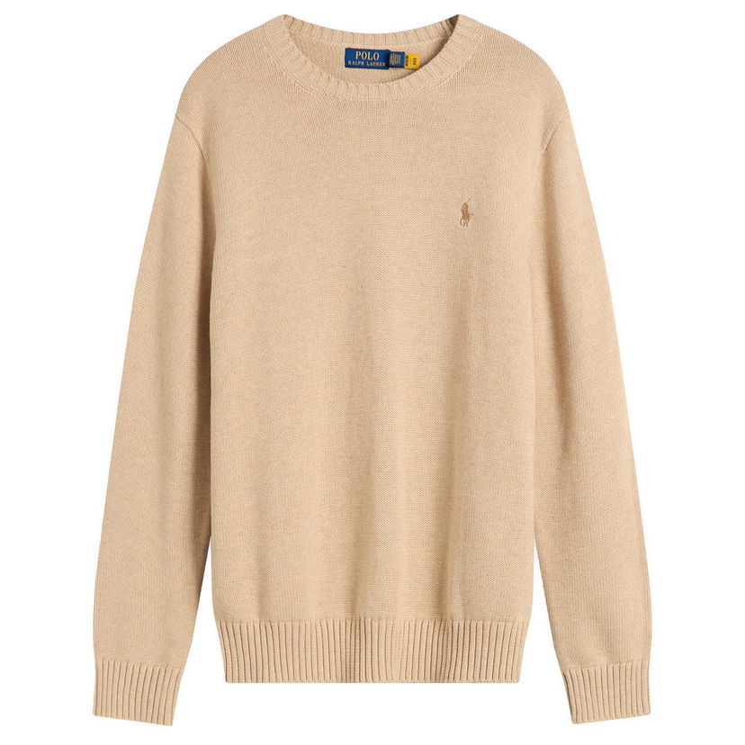 Sveter Polo by Ralph Lauren Cotton Knit Jumper Size Small Béžová | 710810846-NEU