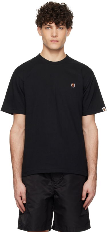 Tričko BAPE Ape Head One Point T-Shirt Čierna | 001TEK801004M, 0