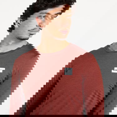 Tričko Saysky Statement Pace Long Sleeve T-Shirt Vínová | OMRLS20C5008, 1