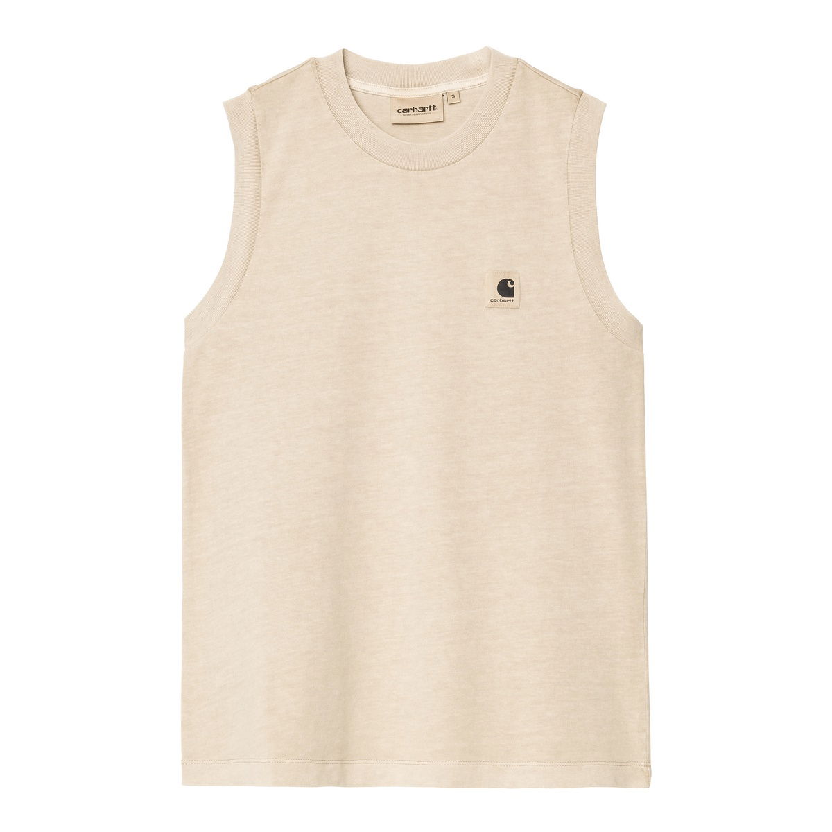Tielko Carhartt WIP Carhartt WIP Nelson Sleeveless T-Shirt Béžová | I034514_9, 0