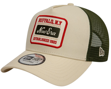 Šiltovka New Era New Era Patch 9FORTY A-Frame Trucker Cap Béžová | 60595467-60595467, 0