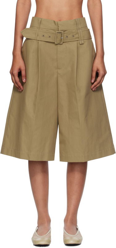 Šortky Simone Rocha Simone Rocha Wide Leg Multi Belt Loop Shorts Béžová | 4160 1267, 0