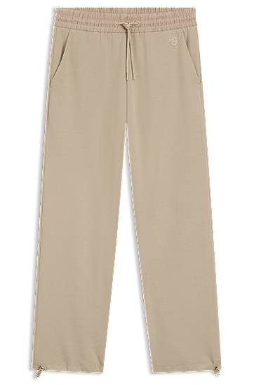 Súprava BOSS Cotton Blend Tracksuit Bottoms Béžová | 50553665