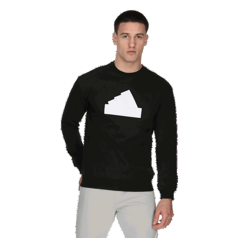 Mikina adidas Originals Badge of Sport Sweatshirt Čierna | IN3319