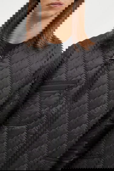 Bunda Barbour Liddesdale Liner Quilted Oversize Jacket Čierna | MQU1788, 3