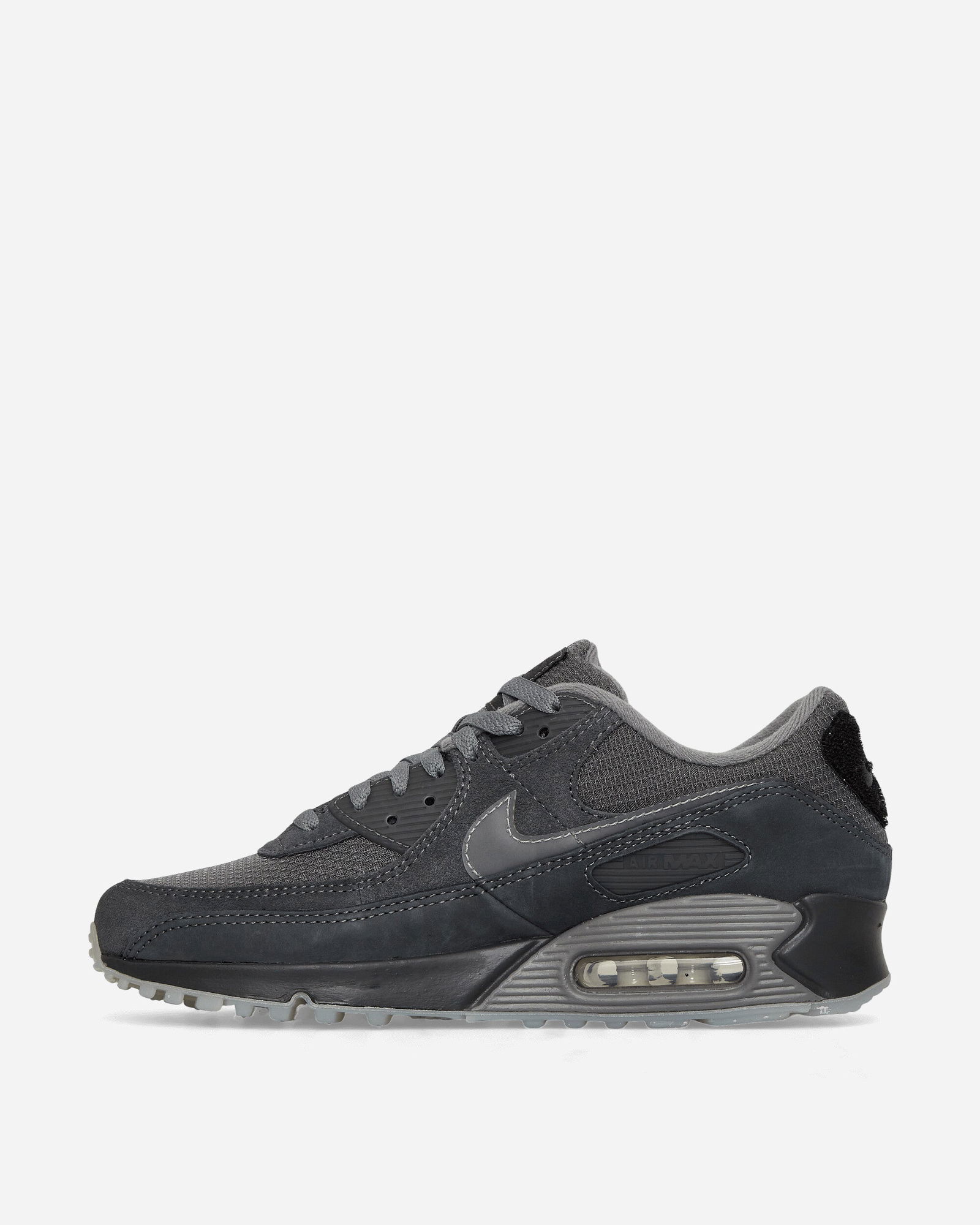 Air Max 90 Velcro Heel Patch Anthracite