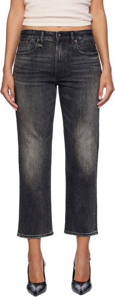 Džínsy R13 R13 Romeo Crop Jeans Čierna | R13WD103-D248A, 0