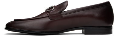 Tenisky a topánky FERRAGAMO Salvatore Ferragamo Gancini Ornament Loafers Vínová | 778976, 2