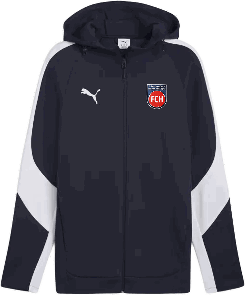 Mikina Puma 1. FC Heidenheim Puma Hoody Navy | 5fch659947-06