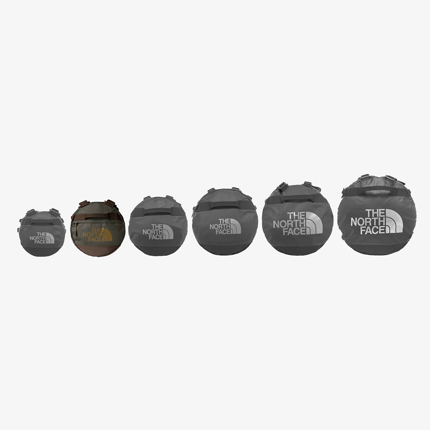 Cestovná taška The North Face Base Camp Duffel Bag 50 l Zelené | NF0A52STB7I1, 1