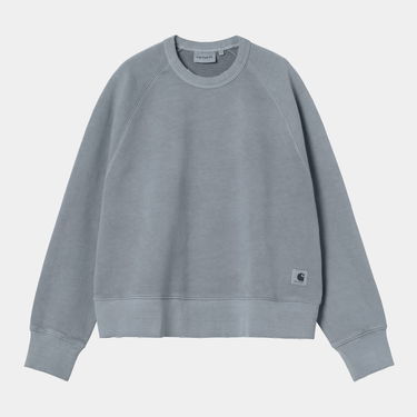 Mikina Carhartt WIP Torion Sweatshirt grind wash Modrá | I036048_5, 0