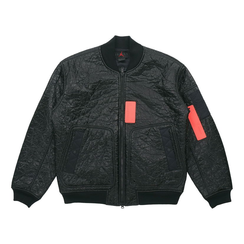 Bomber bunda Jordan Jordan 23 Engineered MA-1 Baseball Jacket Čierna | CD5713-010