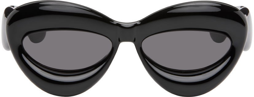 Slnečné okuliare Loewe Black Inflated Sunglasses Čierna | LW40097I@5501A