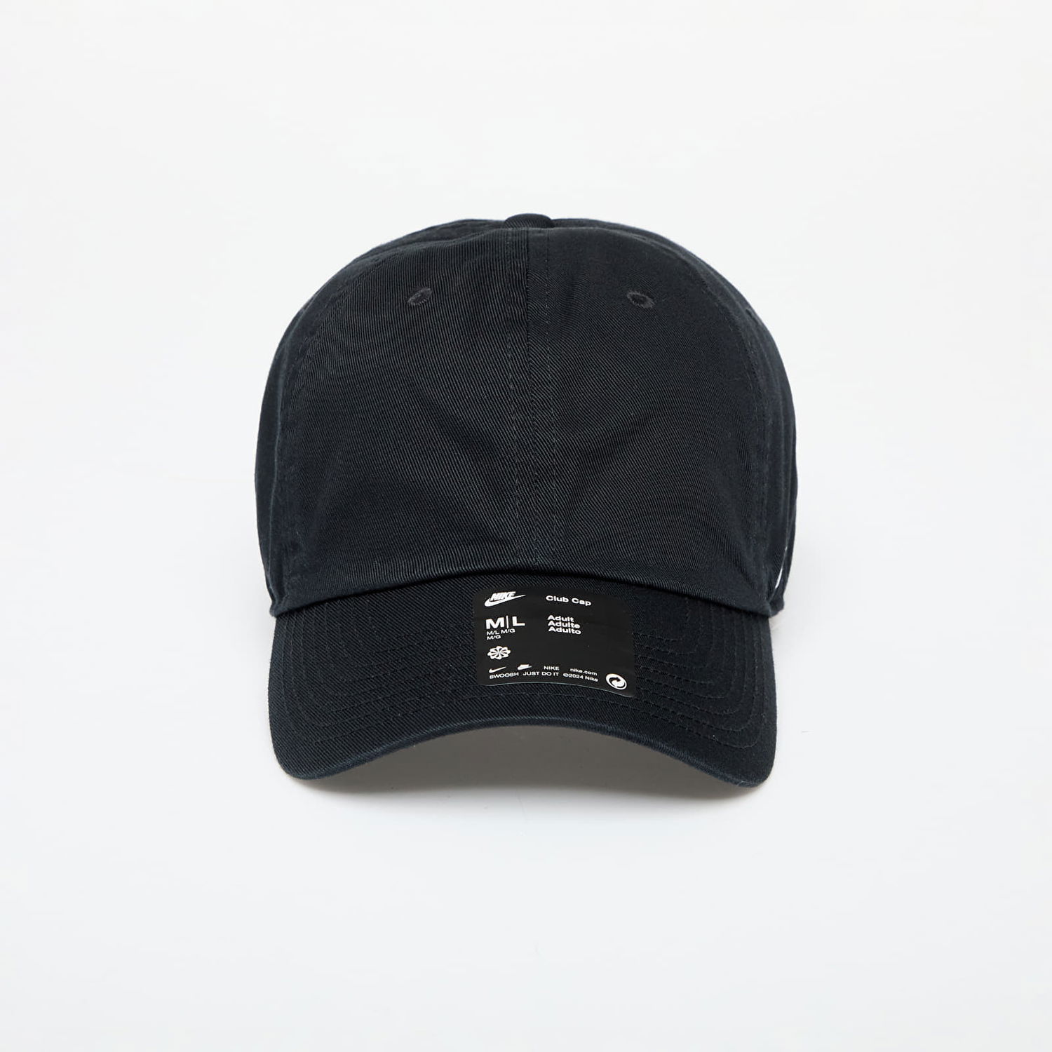 Šiltovka Nike Club Cap Unstructured Cap Black/ White Čierna | FQ1361-010, 0