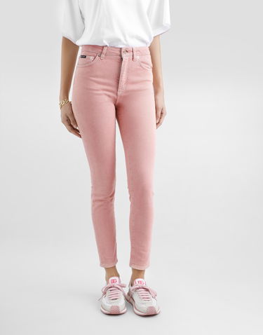 Džínsy Dolce & Gabbana Dolce & Gabbana Skinny Jeans 36 Ružová | FTC67DG8MT4S9001, 3