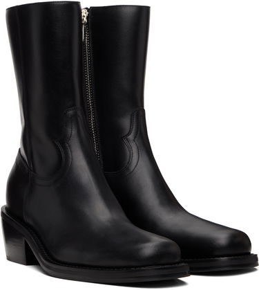 Oblečenie Dries Van Noten Dries Van Noten Leather Boots Čierna | MS251-753, 3