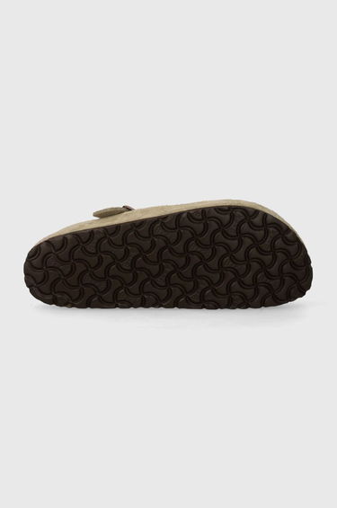 Tenisky a topánky Birkenstock Birkenstock Boston Suede Clogs Béžová | 60463, 4