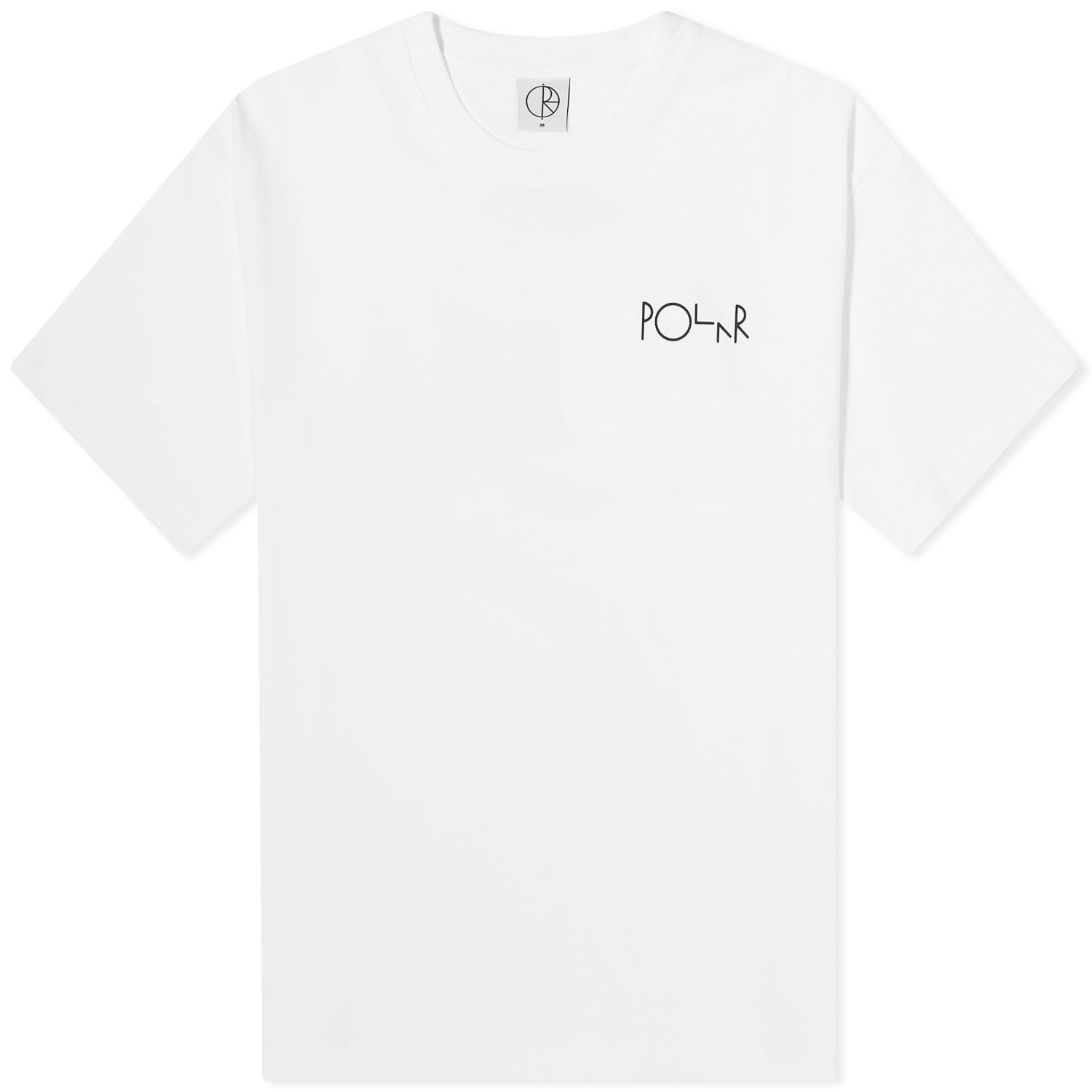 Tričko Polar Skate Co. Stroke Logo T-Shirt Biela | PSC-CO-3-WHT, 0