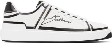 Tenisky a topánky Balmain Balmain B-Court Printed Calfskin Biela | EM1VI288LCLP, 0