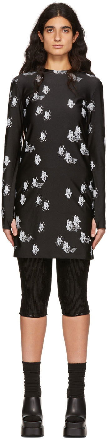 Šaty We11done We11done Artwork Mini Dress Čierna | WD-TO1-22-720-W-BK, 0