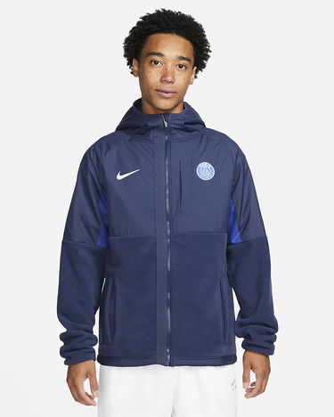Vetrovka Nike Paris Saint-Germain AWF  Winterized Full-Zip Football Jacket Modrá | DN3113-410, 0