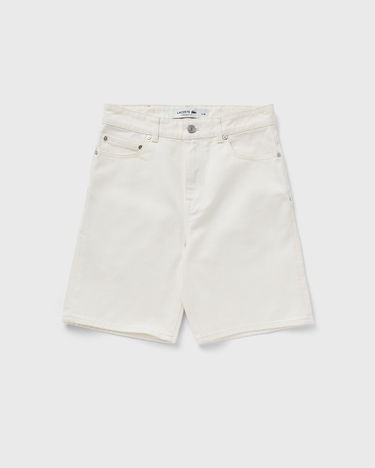 Šortky Lacoste Lacoste Straight Fit Denim Bermuda Shorts Biela | FH9932-70V, 0