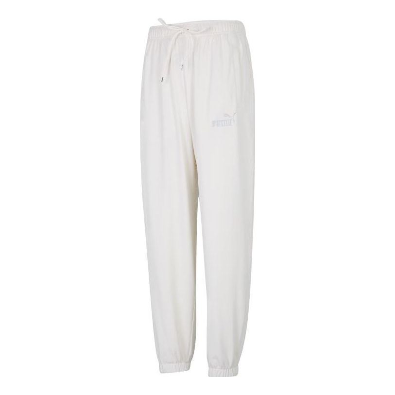 Tepláky Puma Casual Track Pants Biela | 671930-65
