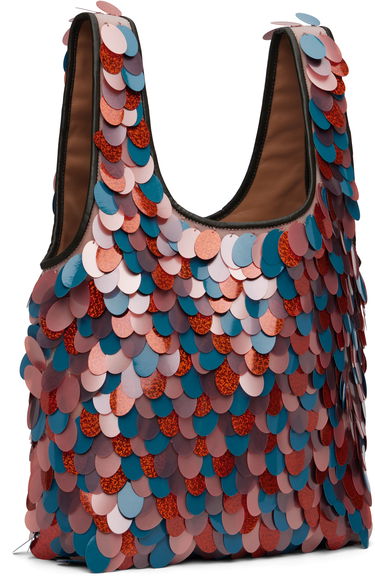 Tote bag Dries Van Noten Dries Van Noten Sequinned Tote Rôznofarebný | 252-011560-855, 2