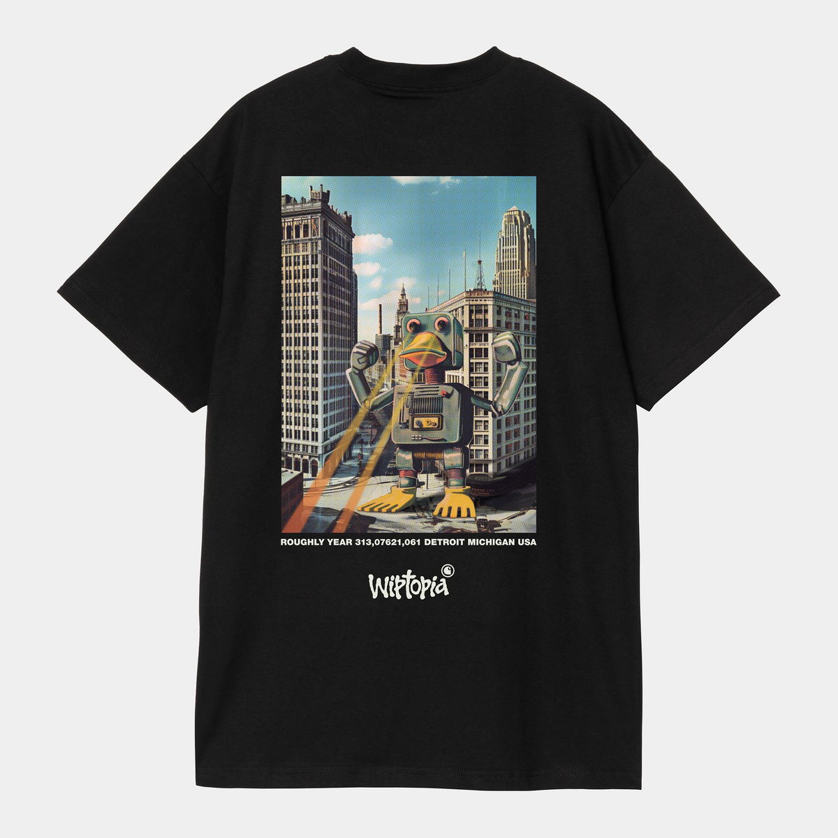 Tričko Carhartt WIP WIP Wiptopia Short Sleeve T-Shirt Čierna | I035492_9, 1