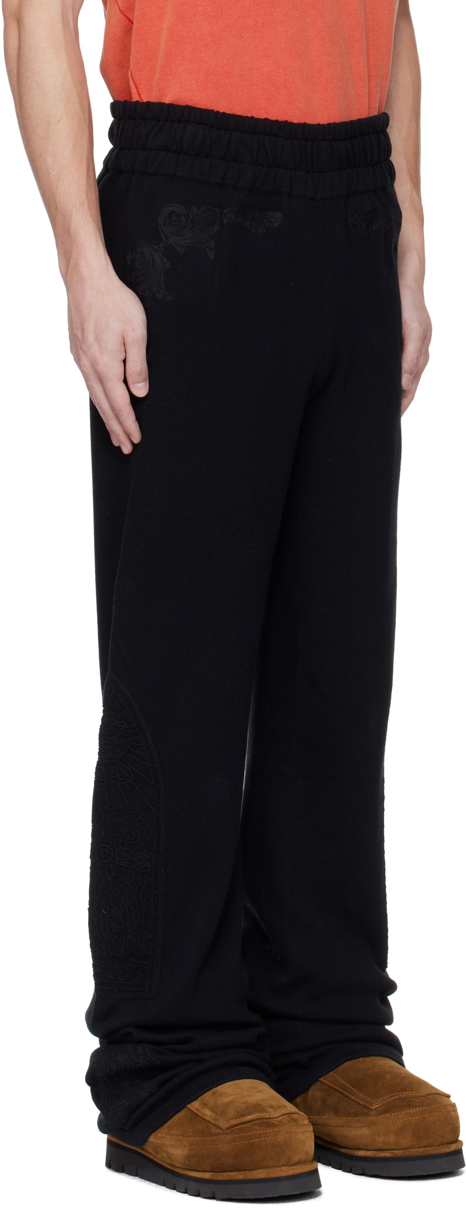 Tepláky Who Decides War Who Decides War Low Stained Glass Sweatpants Čierna | 1120810002SS25, 1