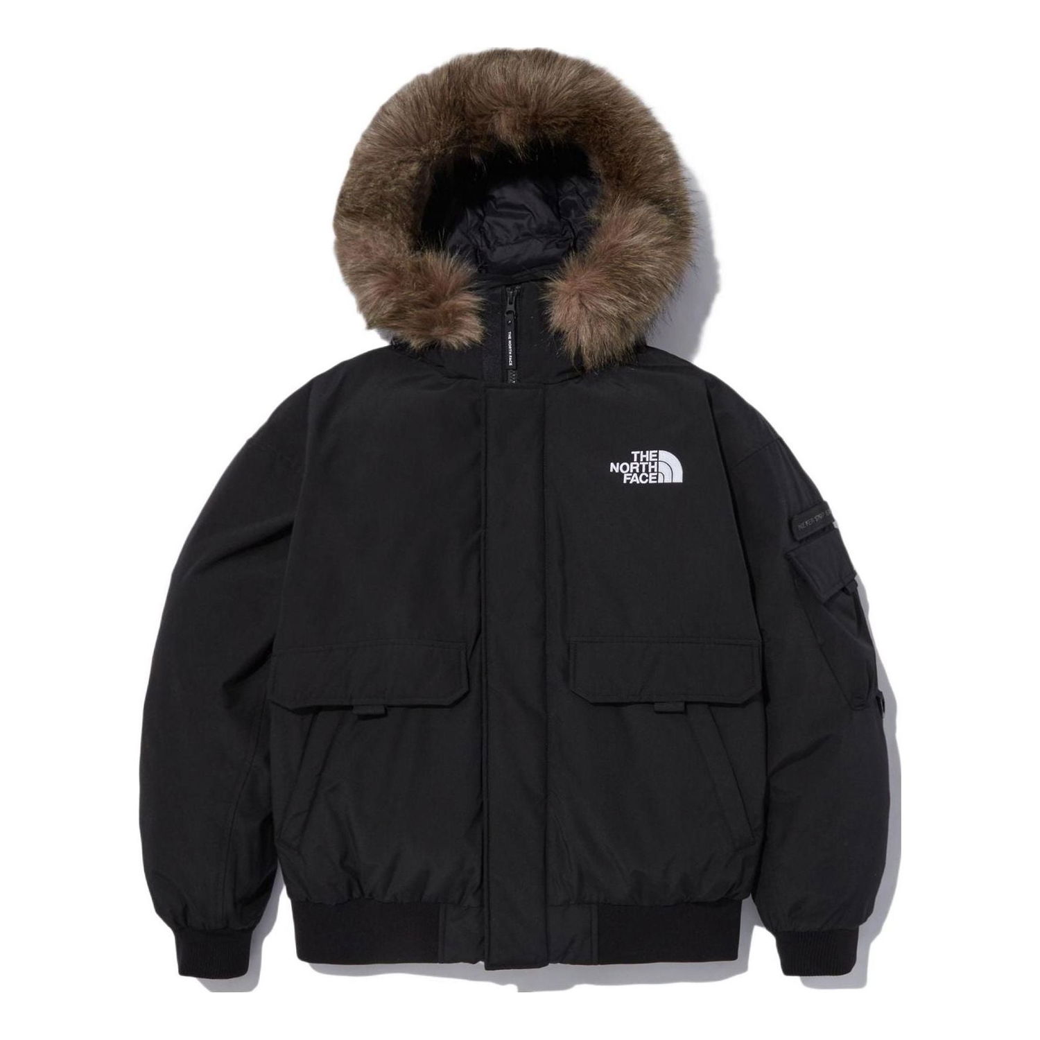 Bomber bunda The North Face Logo Polar Air Down Bomber Jacket Čierna | NJ1DN86A, 0