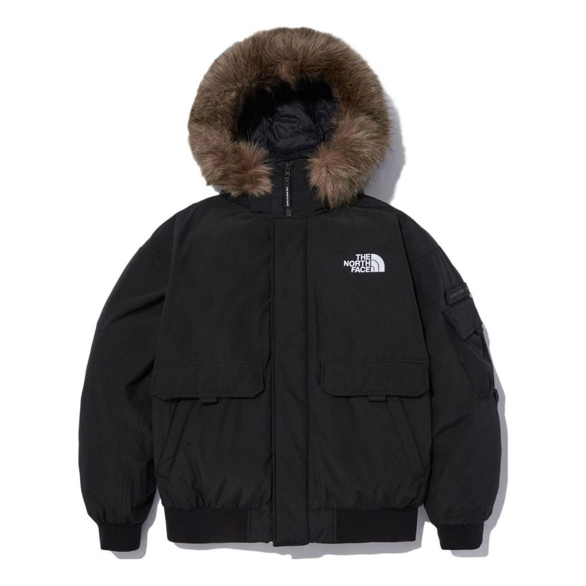 Bomber bunda The North Face Logo Polar Air Down Bomber Jacket Čierna | NJ1DN86A