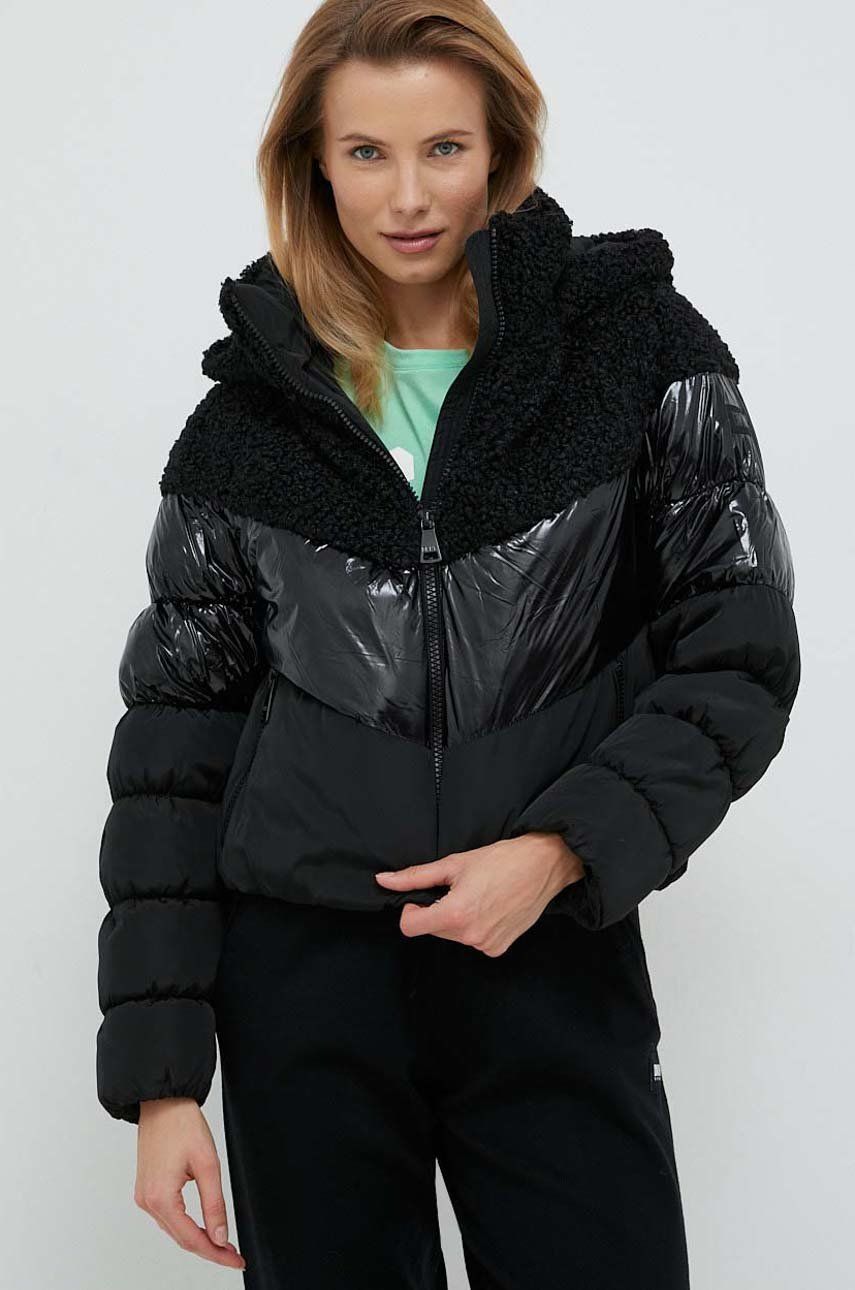 Prešívaná bunda DKNY Puffer Jacket Čierna | P2MCMHVU, 0