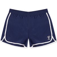 Plavky Alexander McQueen Varsity Skull Logo Swim Shorts Navy | 7593324419Q-4277, 1