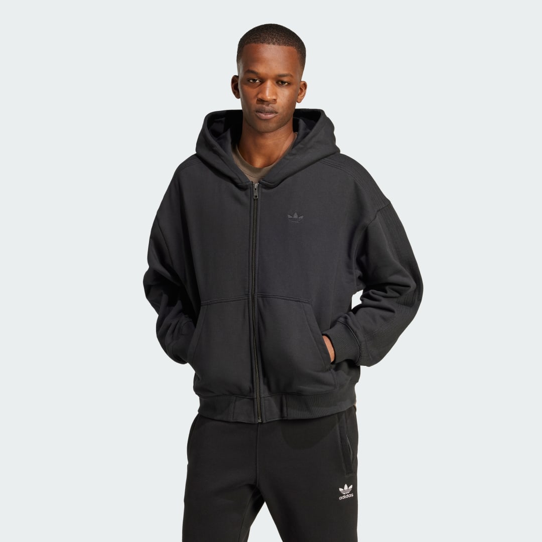 Essentials Full-Zip Fleece Hoodie