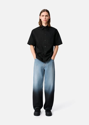 Košeľa AXEL ARIGATO Dylan Short-Sleeve Pocket Shirt Čierna | A3354002, 4