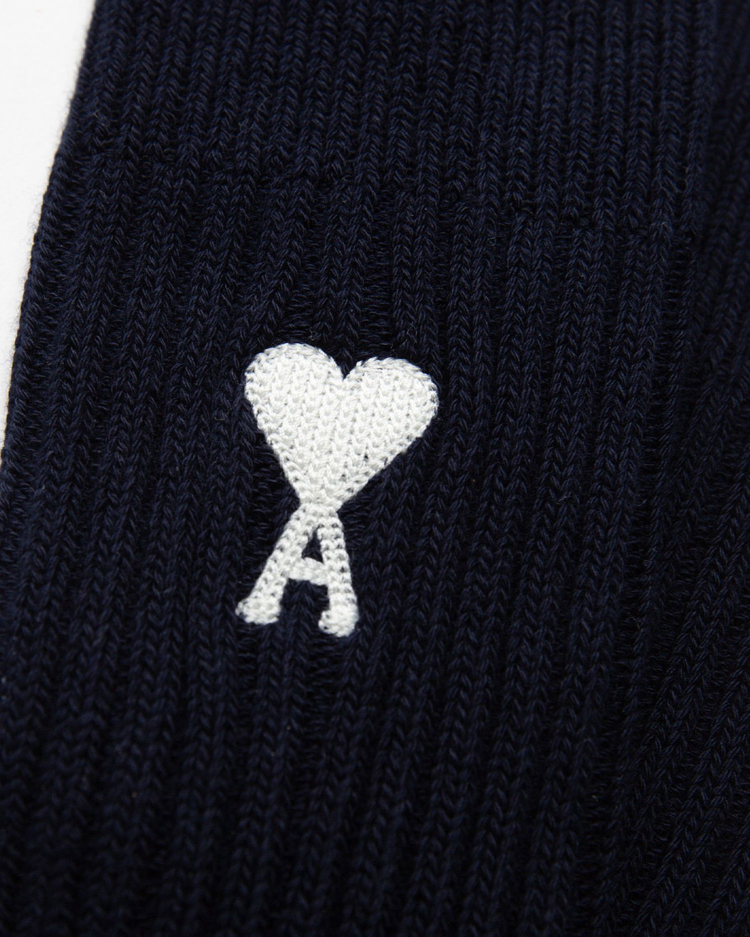 Ponožky AMI AMI Paris ADC Ribbed Socks Navy | USC022.379-1360, 1