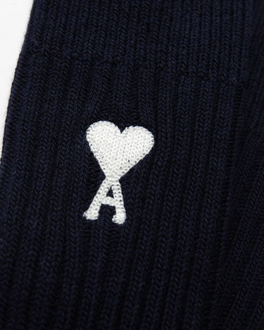 Ponožky AMI AMI Paris ADC Ribbed Socks Navy | USC022.379-1360, 1