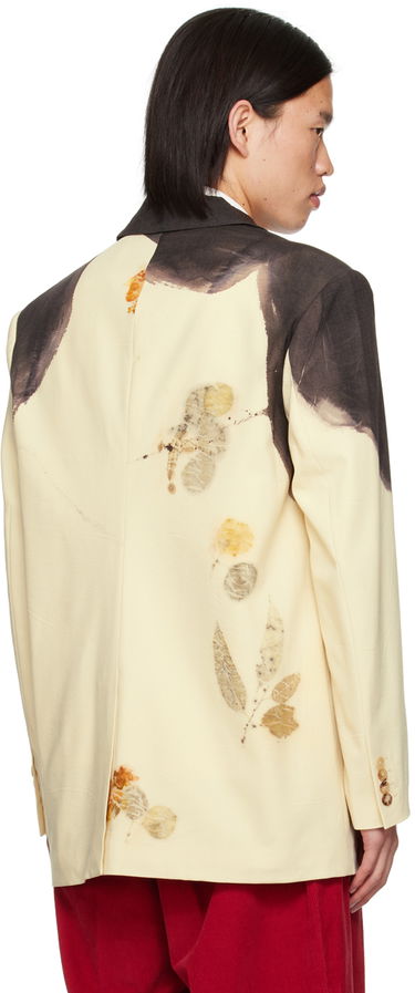 Bunda Feng Chen Wang Feng Chen Wang Plant-Dyed Blazer Béžová | FMS17JK11, 2