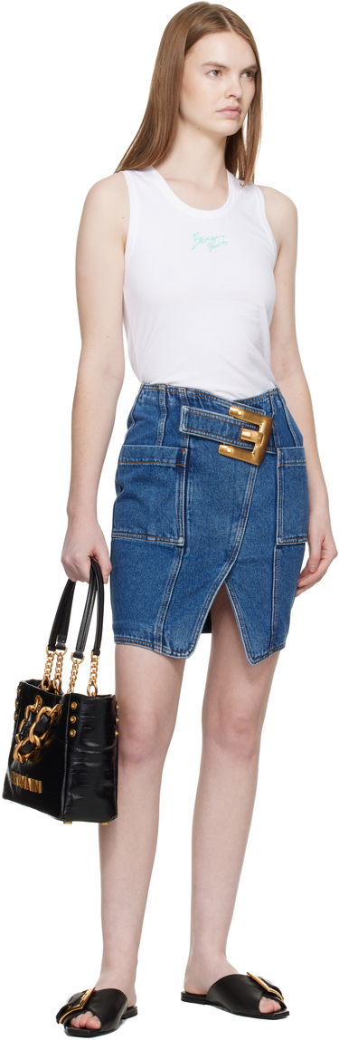 Tote bag Balmain Small 1945 Soft Tote Čierna | GN1FD871LETF, 3