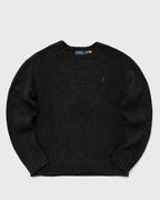 Flecked Knit Crewneck Raglan Pullover