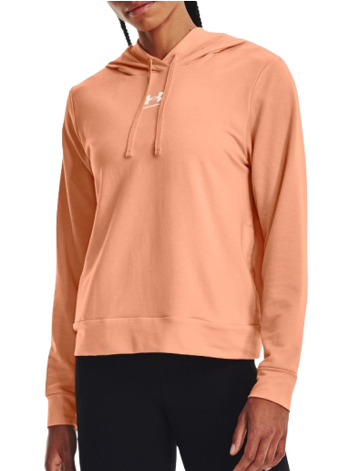 Mikina Under Armour Rival Terry Hoodie Oranžová | 1369855-868