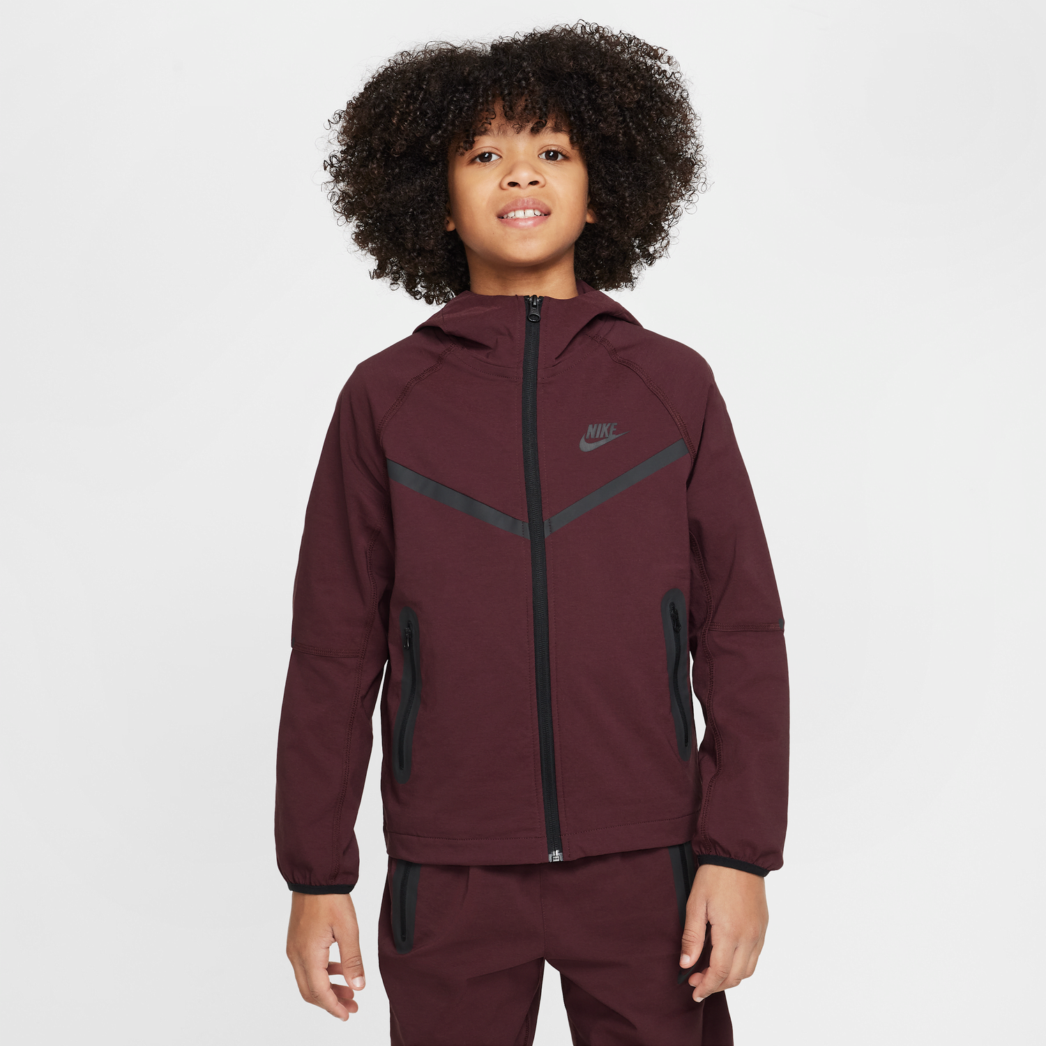 Mikina Nike Nike Tech Woven Jacket Vínová | HQ8911-652, 0