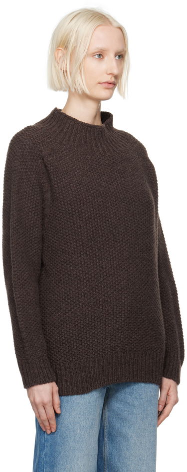 Sveter YMC YMC Loretta Knit Sweater Hnedá | Q8XAQ, 1