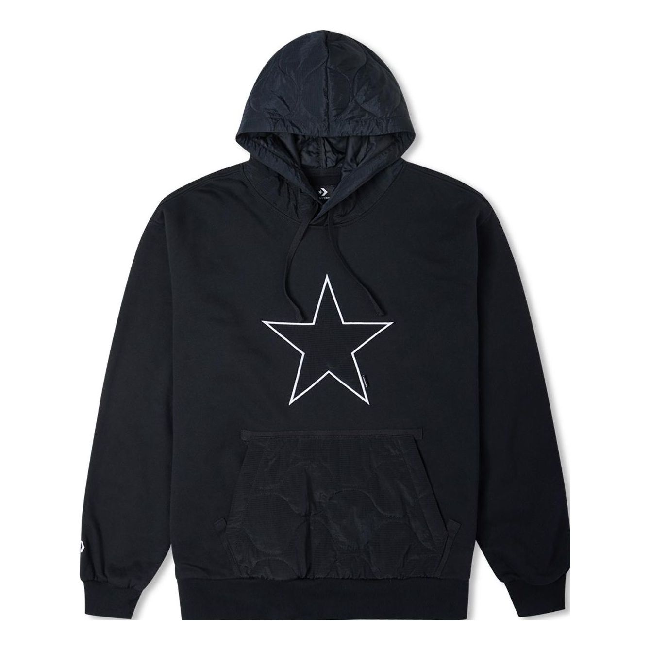 Mikina Converse Cozy Utility Hoodie Čierna | 10025051-A01, 0