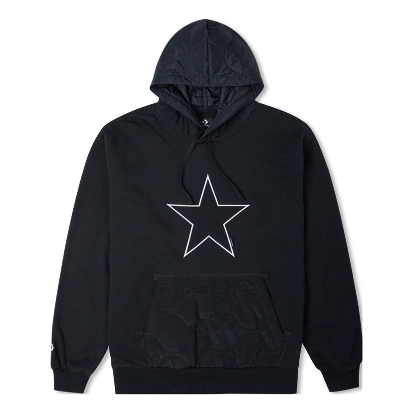 Mikina Converse Cozy Utility Hoodie Čierna | 10025051-A01