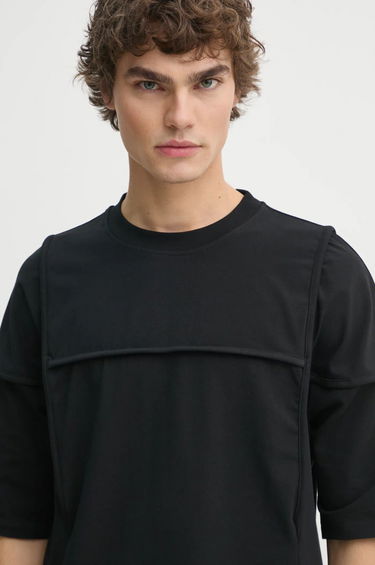 Tričko HELIOT EMIL Black Short Sleeve T-Shirt Čierna | AW24.M.09.123.BLK01, 3