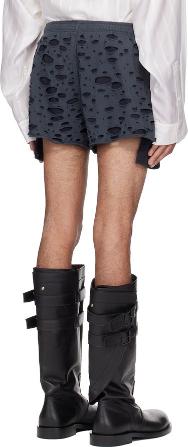 Šortky Acne Studios Acne Studios Distressed Shorts Šedá | BE0187-, 2